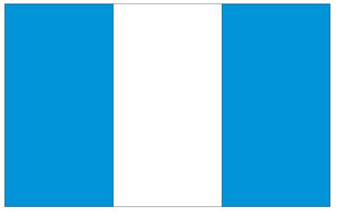 GUATEMALA Vinyl International Flag DECAL Sticker MADE IN THE USA F199 - Winter Park Products