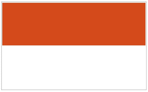 HESSE HESSEN Vinyl International Flag DECAL Sticker MADE IN THE USA F210 - Winter Park Products