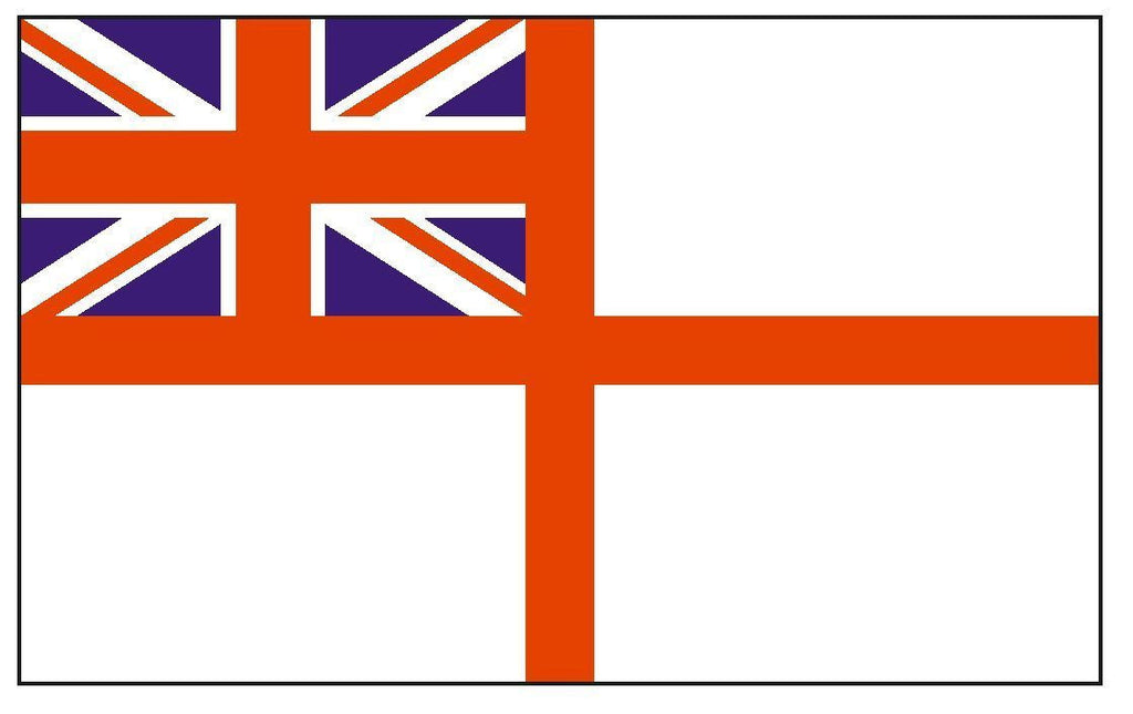 UNITED KINGDOM NAVAL Vinyl International Flag DECAL Sticker MADE IN THE USA F531 - Winter Park Products