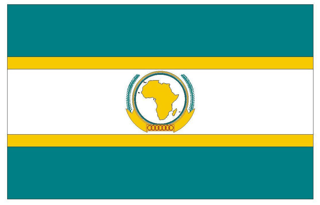 ORGANIZATION OF AFRICAN UNITY Vinyl Flag DECAL Sticker MADE IN THE USA F368 - Winter Park Products