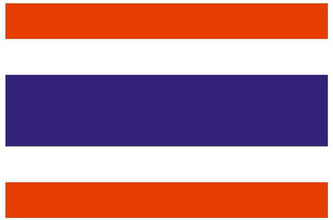 THAILAND Vinyl International Flag DECAL Sticker MADE IN THE USA F504 - Winter Park Products