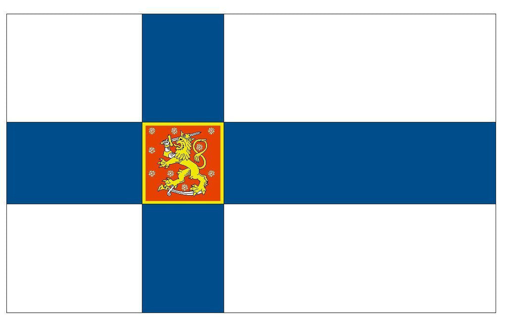 FINLAND Vinyl International Flag DECAL Sticker MADE IN THE USA F166 - Winter Park Products