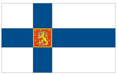 FINLAND Vinyl International Flag DECAL Sticker MADE IN THE USA F166 - Winter Park Products