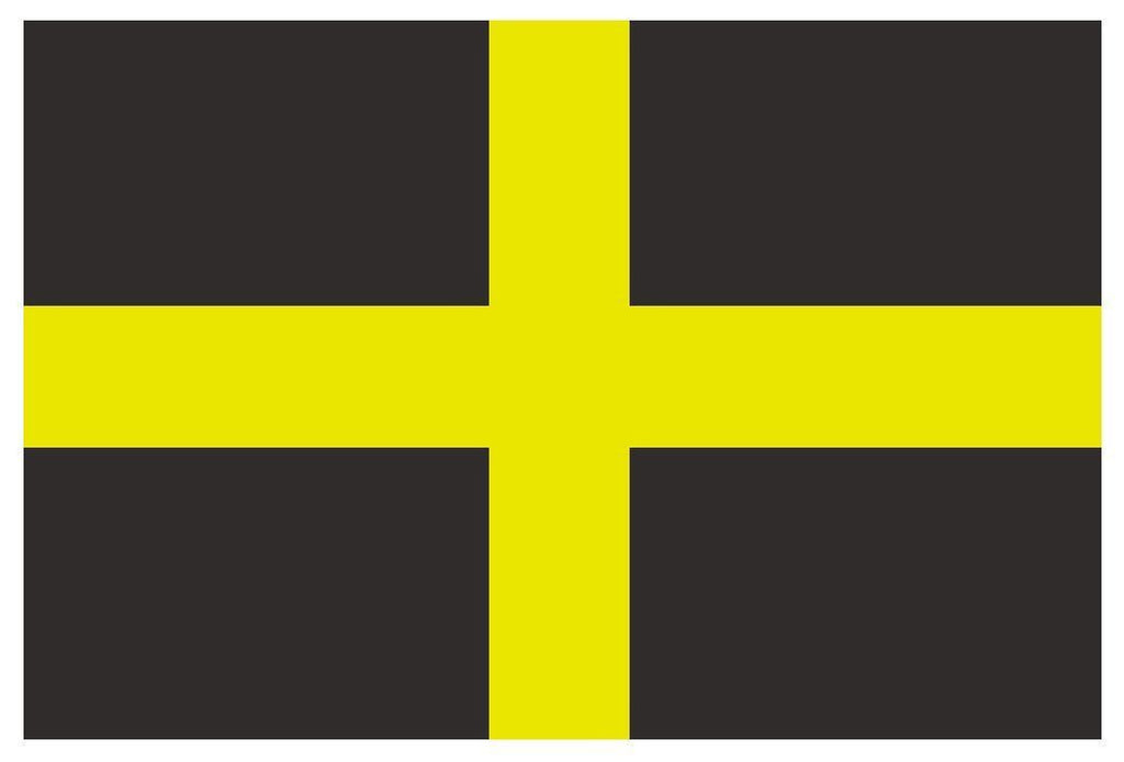 SAINT DAVID Vinyl International Flag DECAL Sticker MADE IN THE USA F428 - Winter Park Products