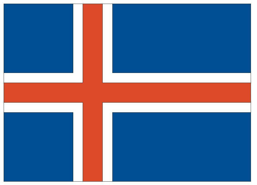 ICELAND Vinyl International Flag DECAL Sticker MADE IN THE USA F221 - Winter Park Products