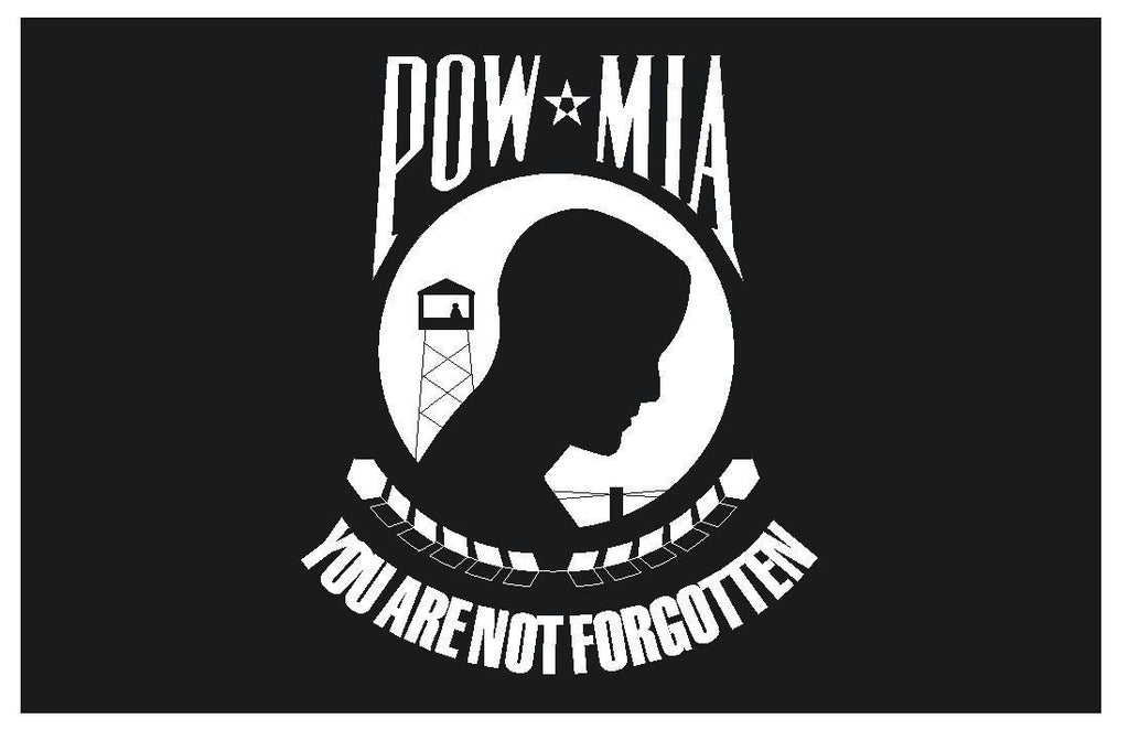 POW Prisoner of War Vinyl Flag DECAL Sticker MADE IN THE USA F391 - Winter Park Products