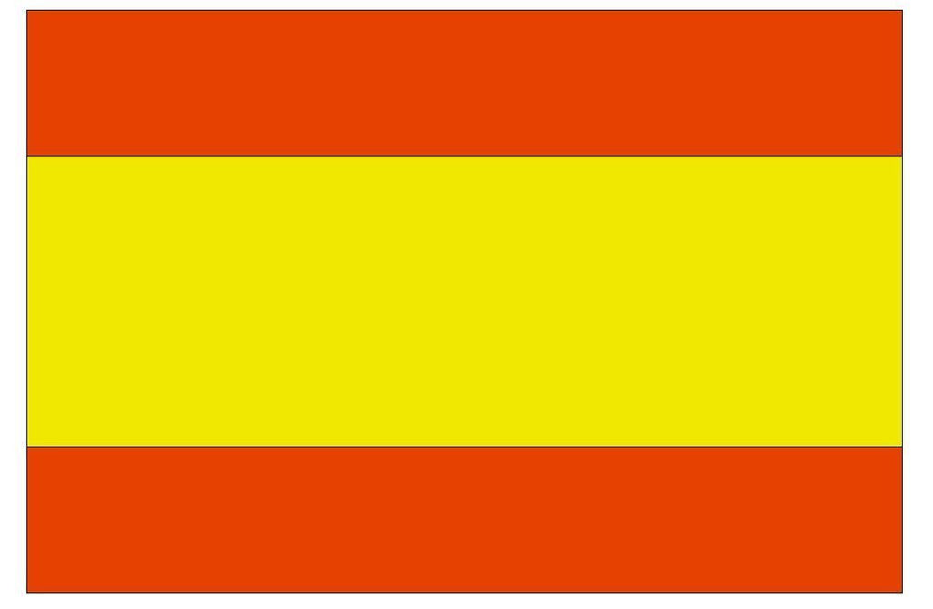 SPAIN Vinyl International Flag DECAL Sticker MADE IN THE USA F478 - Winter Park Products