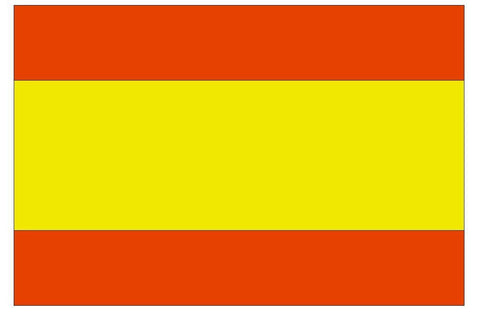 SPAIN Vinyl International Flag DECAL Sticker MADE IN THE USA F478 - Winter Park Products