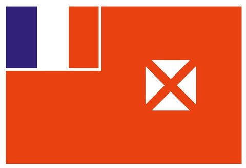 WALLIS AND FUTUNA Vinyl International Flag DECAL Sticker MADE IN THE USA F547 - Winter Park Products