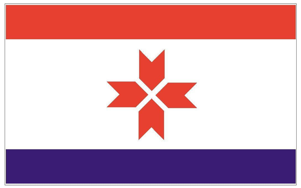 MORDVINIA Vinyl International Flag DECAL Sticker MADE IN THE USA F320 - Winter Park Products