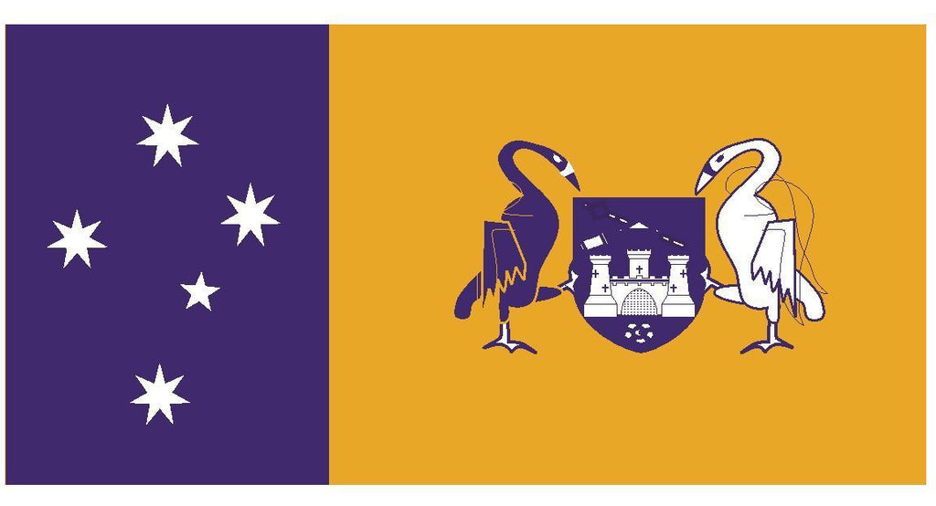 AUSTRALIAN CAPITAL Flag Vinyl International Flag DECAL Sticker MADE IN USA F39 - Winter Park Products