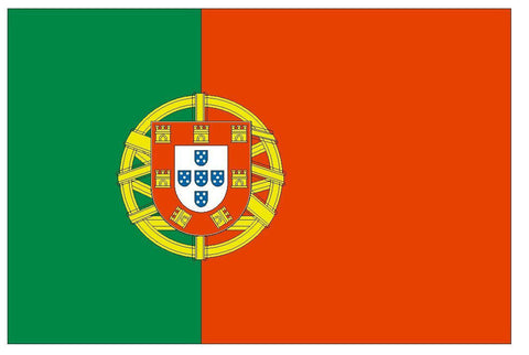 PORTUGAL Spain Vinyl International Flag DECAL Sticker MADE IN THE USA F400 - Winter Park Products