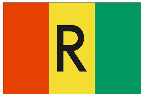 RWANDA Vinyl International Flag DECAL Sticker MADE IN THE USA F427 - Winter Park Products