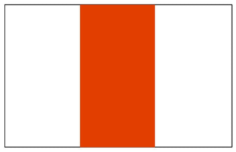 ZACHODNIOPOMORSKIE Vinyl International Flag DECAL Sticker MADE IN USA F565 - Winter Park Products