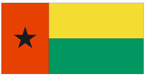 GUINEA BISSAU Vinyl International Flag DECAL Sticker MADE IN THE USA F204 - Winter Park Products