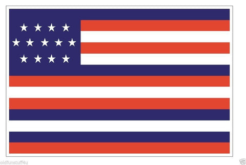 Serapis United States Historic  Flag Sticker Decal MADE IN USA F611 - Winter Park Products