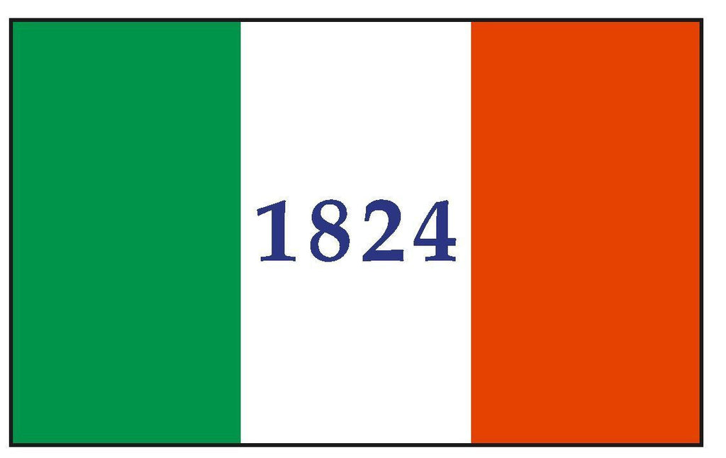ALAMO Flag Sticker Decal F12 - Winter Park Products