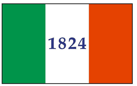 ALAMO Flag Sticker Decal F12 - Winter Park Products