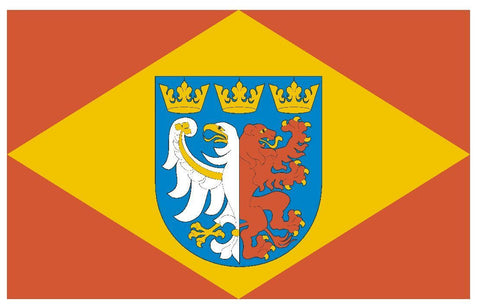 PABIANICE PABIANICKI Vinyl International Flag DECAL Sticker MADE IN THE USA F379 - Winter Park Products