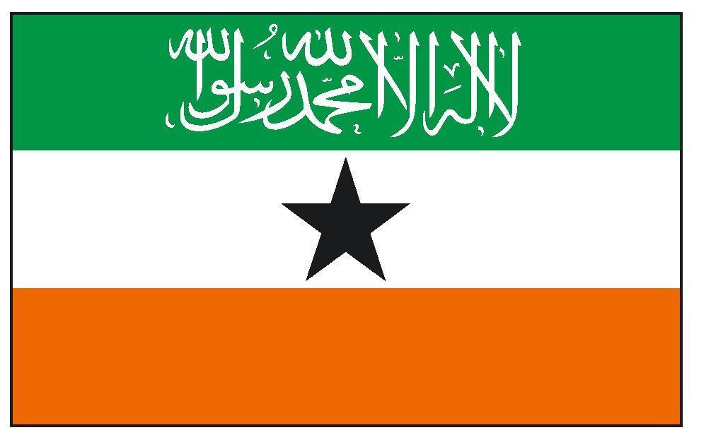 SOMALILAND Vinyl International Flag DECAL Sticker MADE IN THE USA F464 - Winter Park Products