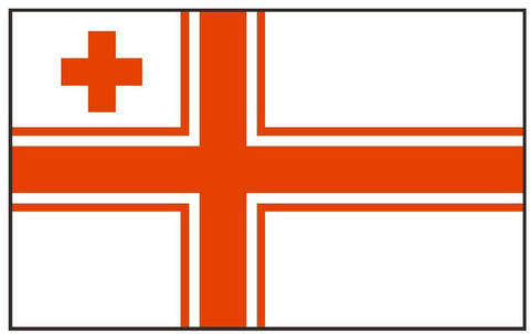 TONGA NAVAL Vinyl International Flag DECAL Sticker MADE IN THE USA F511 - Winter Park Products