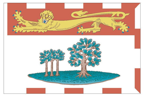 PRINCE EDWARD ISLAND Vinyl International Flag DECAL Sticker MADE IN THE USA F403 - Winter Park Products