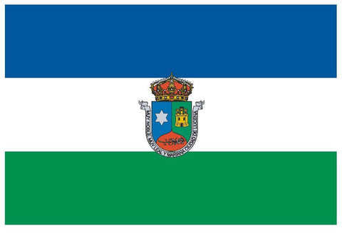 LUCENA Spain Vinyl International Flag DECAL Sticker MADE IN THE USA F290 - Winter Park Products