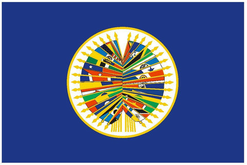 ORGANIZATION OF AMERICAN STATES Vinyl Flag DECAL Sticker MADE IN THE USA F367 - Winter Park Products