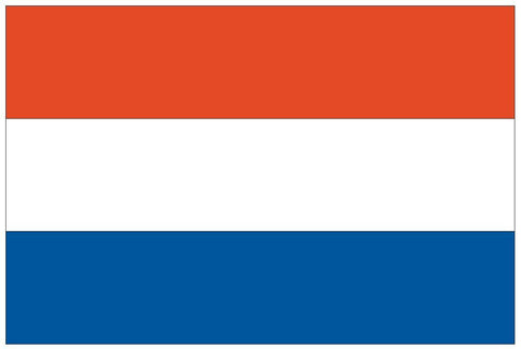 NETHERLANDS Vinyl International Flag DECAL Sticker MADE IN THE USA F338 - Winter Park Products