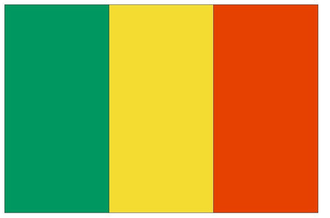 MALI Vinyl State Flag DECAL Sticker MADE IN THE USA F300 - Winter Park Products