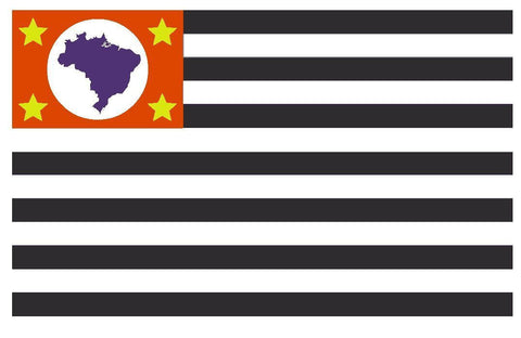 SAO PAULO Brazil Vinyl International Flag DECAL Sticker MADE IN THE USA F441 - Winter Park Products