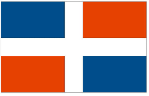 DOMINICAN REPUBLIC Vinyl International Flag DECAL Sticker MADE IN THE USA F138 - Winter Park Products