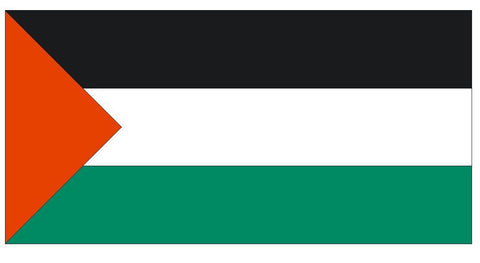 PALESTINE Vinyl International Flag DECAL Sticker MADE IN THE USA F383 - Winter Park Products