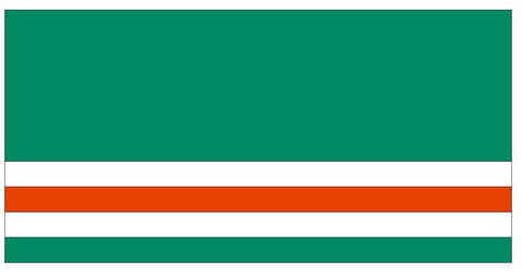 ICHKERIA CHECHNYA Vinyl International Flag DECAL Sticker MADE IN THE USA F223 - Winter Park Products