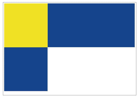 BRATISLAVA Flag Vinyl International Flag DECAL Sticker MADE IN USA F66 - Winter Park Products