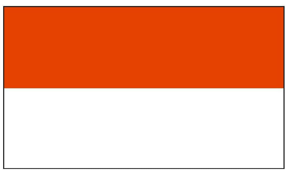 MONACO Vinyl International Flag DECAL Sticker MADE IN THE USA F315 - Winter Park Products