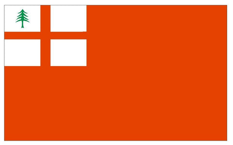 NEW ENGLAND Vinyl State Flag DECAL Sticker MADE IN THE USA F342 - Winter Park Products