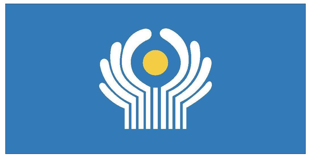 COMMONWEALTH OF INDEPENDENT Vinyl State Flag DECAL Sticker MADE IN THE USA F105 - Winter Park Products