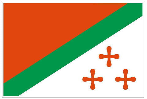 KATANGA Vinyl International Flag DECAL Sticker MADE IN THE USA F253 - Winter Park Products
