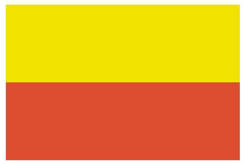 PRAGUE Spain Vinyl International Flag DECAL Sticker MADE IN THE USA F402 - Winter Park Products