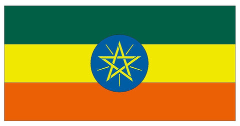 ETHIOPIA Vinyl International Flag DECAL Sticker MADE IN THE USA F156 - Winter Park Products