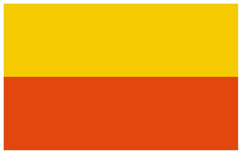 WARSAW Poland Vinyl International Flag DECAL Sticker MADE IN THE USA F549 - Winter Park Products