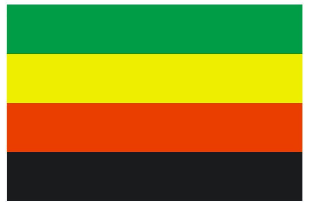 BAMILEKE MOVEMENT Flag Vinyl International Flag DECAL Sticker MADE IN USA F47 - Winter Park Products