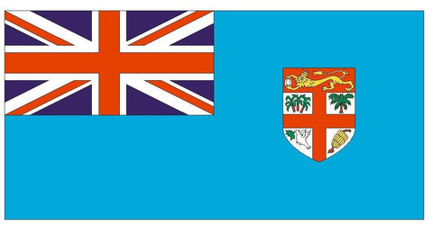 FIJI Vinyl International Flag DECAL Sticker MADE IN THE USA F164 - Winter Park Products