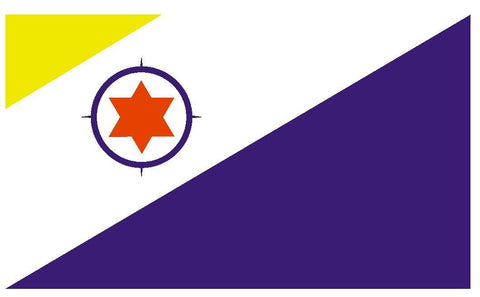 BONAIRE Flag Vinyl International Flag DECAL Sticker MADE IN USA F60 - Winter Park Products