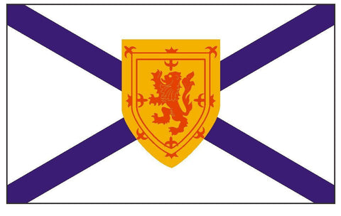 NOVA SCOTIA Vinyl International Flag DECAL Sticker MADE IN USA F366 - Winter Park Products
