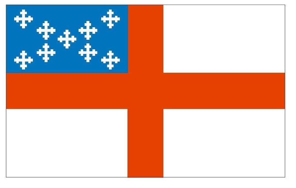 EPISCOPAL CHURCH Vinyl International Flag DECAL Sticker MADE IN THE USA F152 - Winter Park Products