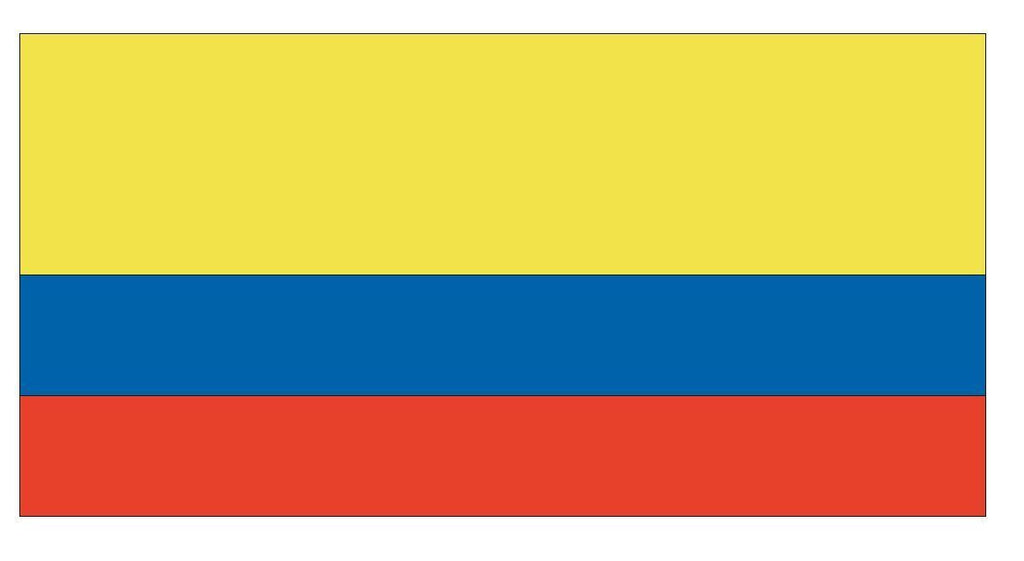 ECUADOR Vinyl International Flag DECAL Sticker MADE IN THE USA F146 - Winter Park Products