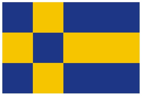 TILBURG Vinyl International Flag DECAL Sticker MADE IN THE USA F506 - Winter Park Products