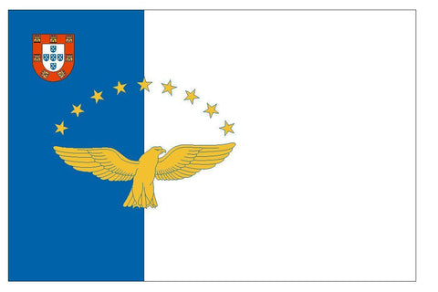 AZORES Flag Vinyl International Flag DECAL Sticker MADE IN USA F44 - Winter Park Products